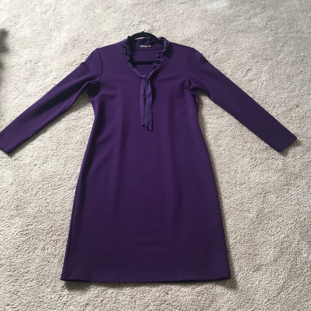 PRISTINE ‼️ J MCLAUGHLIN PLUM DRESS ‼️